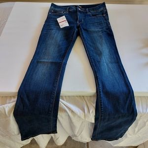 Express stretch Barely Boot Mid Rise 6L jeans